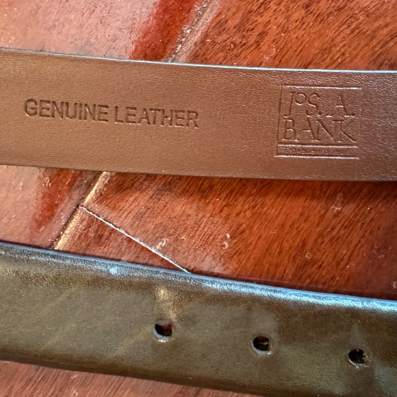 Jos. A Banks Size 40 Brown Genuine Leather Belt - Picture 4 of 5